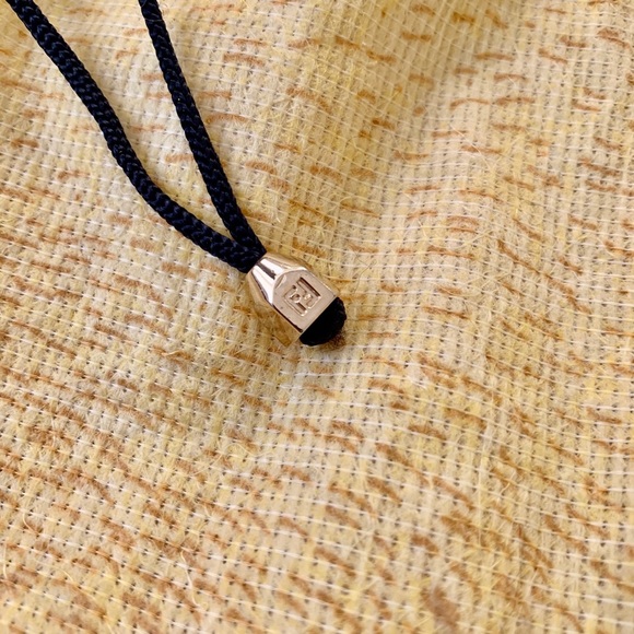 SOLD FENDI DUST BAG w/GOLD TONE ACCENTS DRAWSTRING - Picture 2 of 6